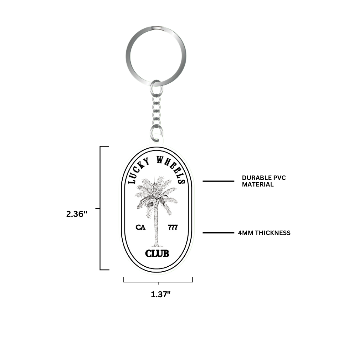 CA LUCK KEYCHAIN