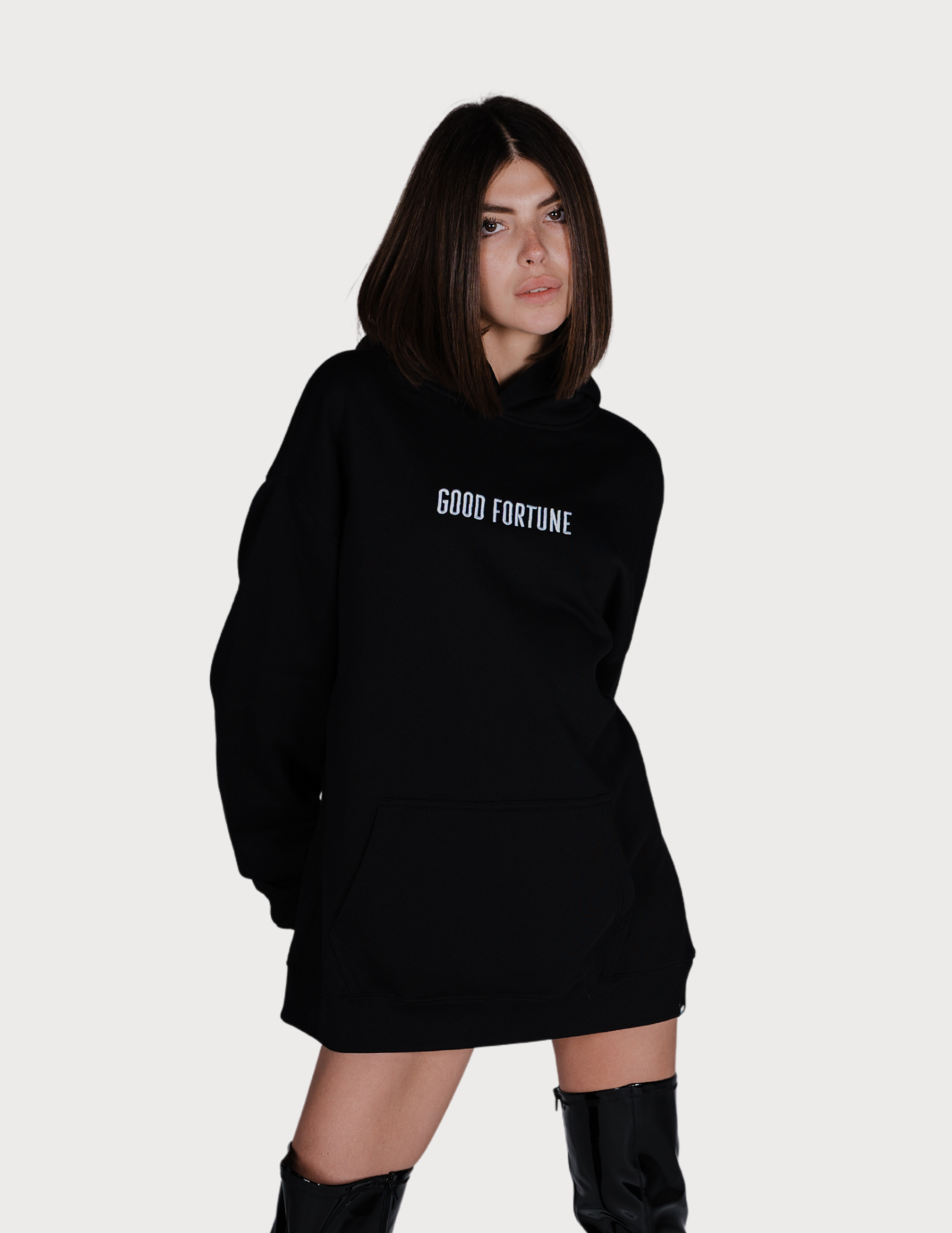 HER GOOD FORTUNE HOODIE